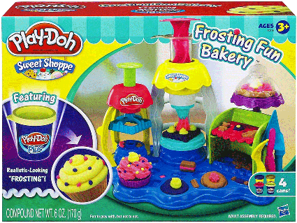 Tiệm bánh vui vẻ, Play-Doh A0318, đất nặn, đất sét nặn