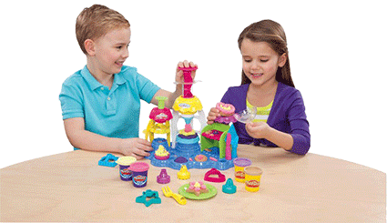 Dụng cụ tạo hoa văn, tiệm bánh vui vẻ, Play-Doh A0318, đất nặn, đất sét nặn
