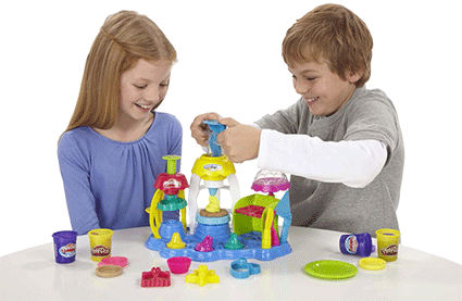 Dụng cụ tạo hoa văn, tiệm bánh vui vẻ, Play-Doh A0318, đất nặn, đất sét nặn