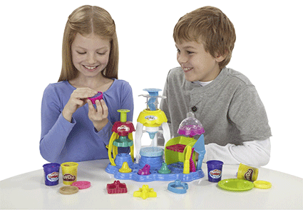 Ép bột theo khuôn có sẵn, tiệm bánh vui vẻ, Play-Doh A0318, đất nặn, đất sét nặn