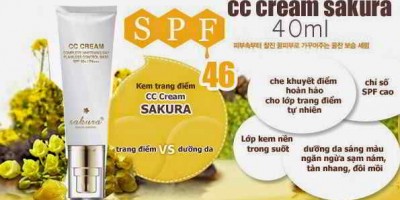 CC CREAM SAKURA FLAWLESS CONTROL BASE
