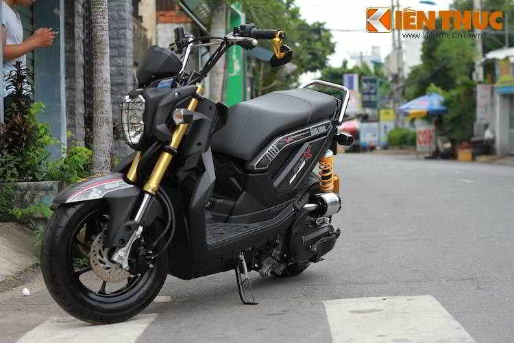 Cận cảnh scooter Honda Zoomer X “bánh béo” độc nhất VN - Vietnam shopping