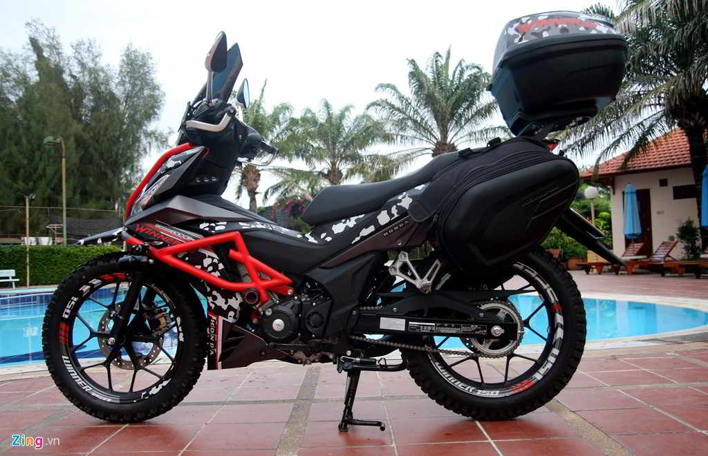 Honda Winner 150 độ phong cách đường trường hơn 80 triệu